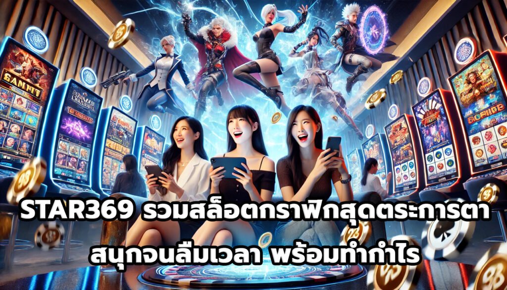 STAR369 รวมสล็อตกราฟิกสุดตระการตา สนุกจนลืมเวลา พร้อมทำกำไร
