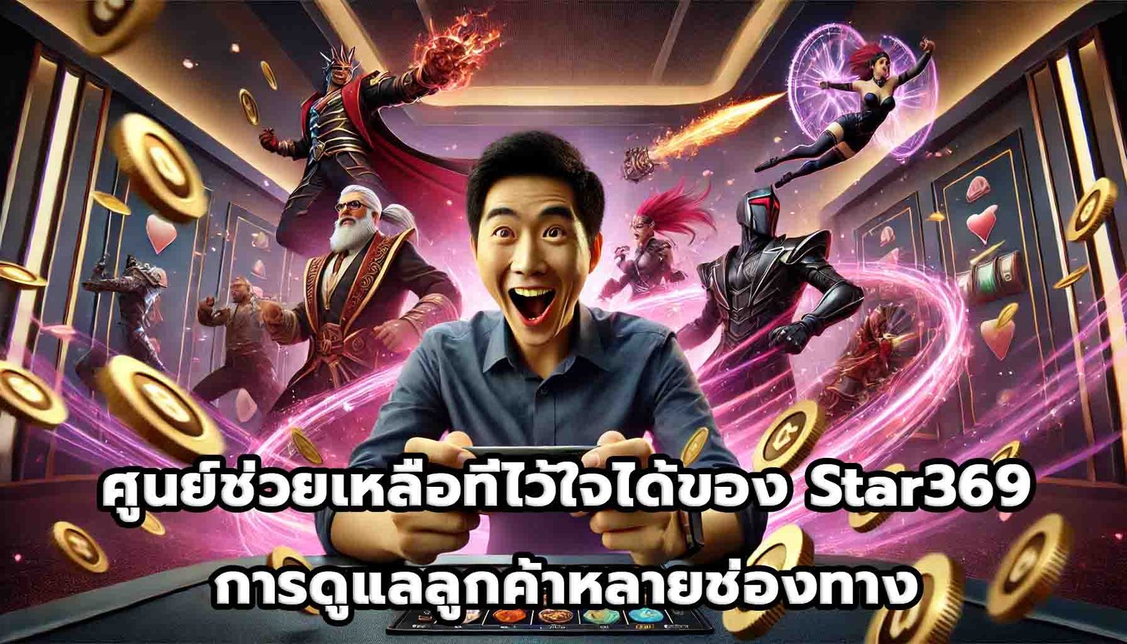 ศูนย์ช่วยเหลือที่ไว้ใจได้ของ Star369 การดูแลลูกค้าหลายช่องทาง-7