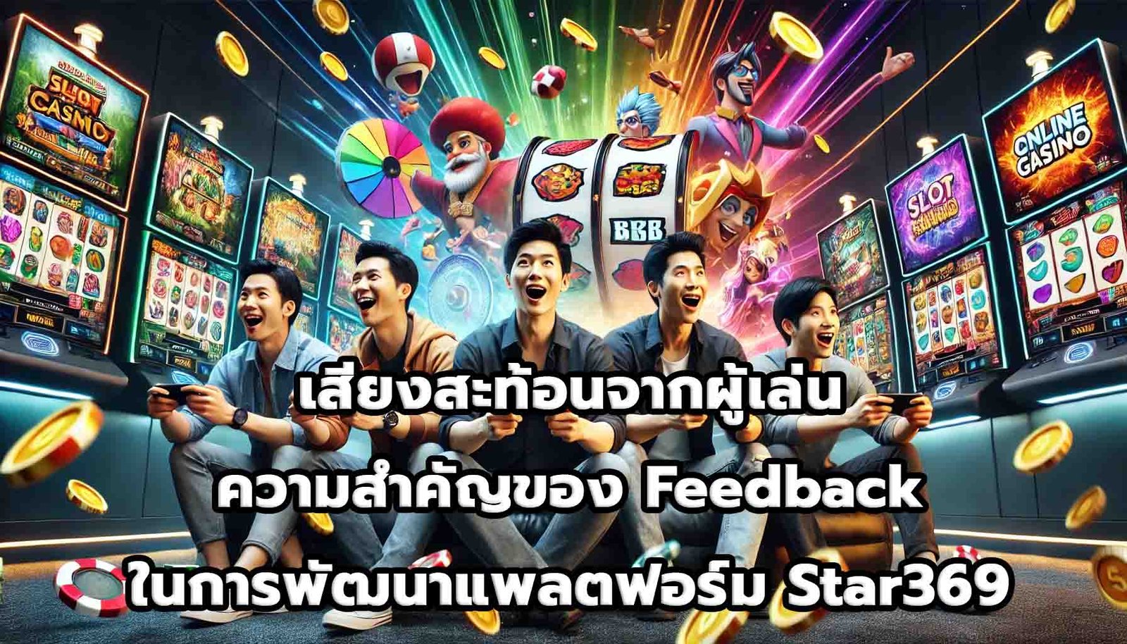 เสียงสะท้อนจากผู้เล่น ความสำคัญของ Feedback ในการพัฒนาแพลตฟอร์ม Star369-6
