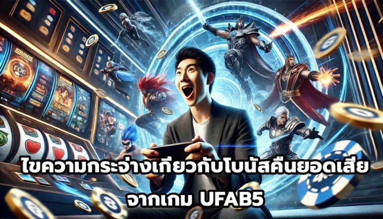 ไขความกระจ่างเกี่ยวกับโบนัสคืนยอดเสียจากเกม UFAB5-11